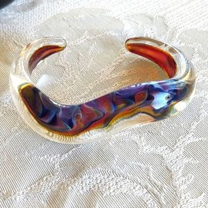 Pyrex Glass Artisan Bracelet
